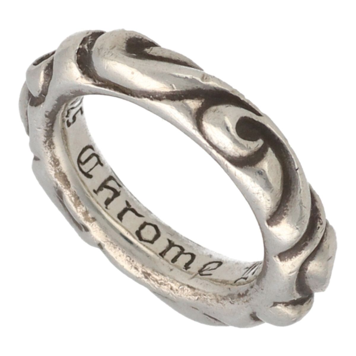 楽天市場】【中古】 CHROME HEARTS クロムハーツ スクロール バンド