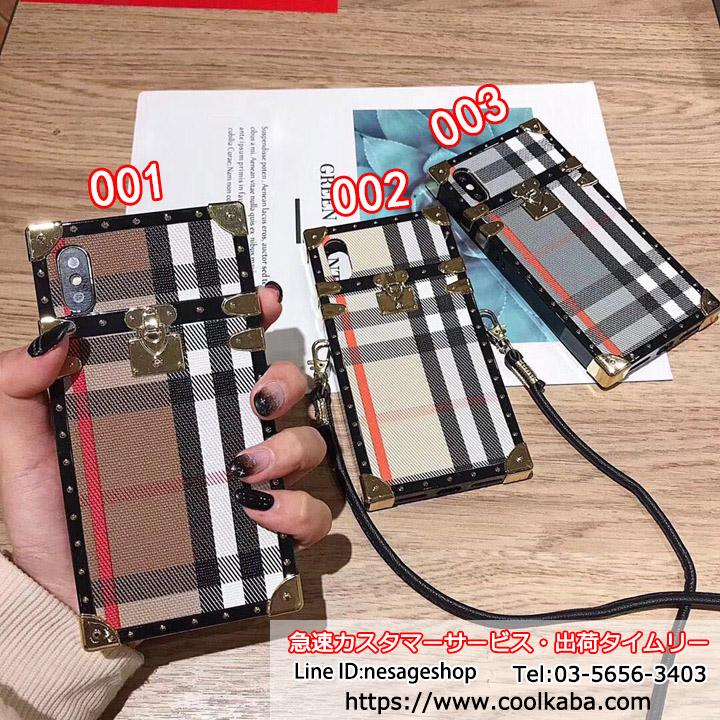Burberry iphone17/17airケース スマホショルダー トランク型