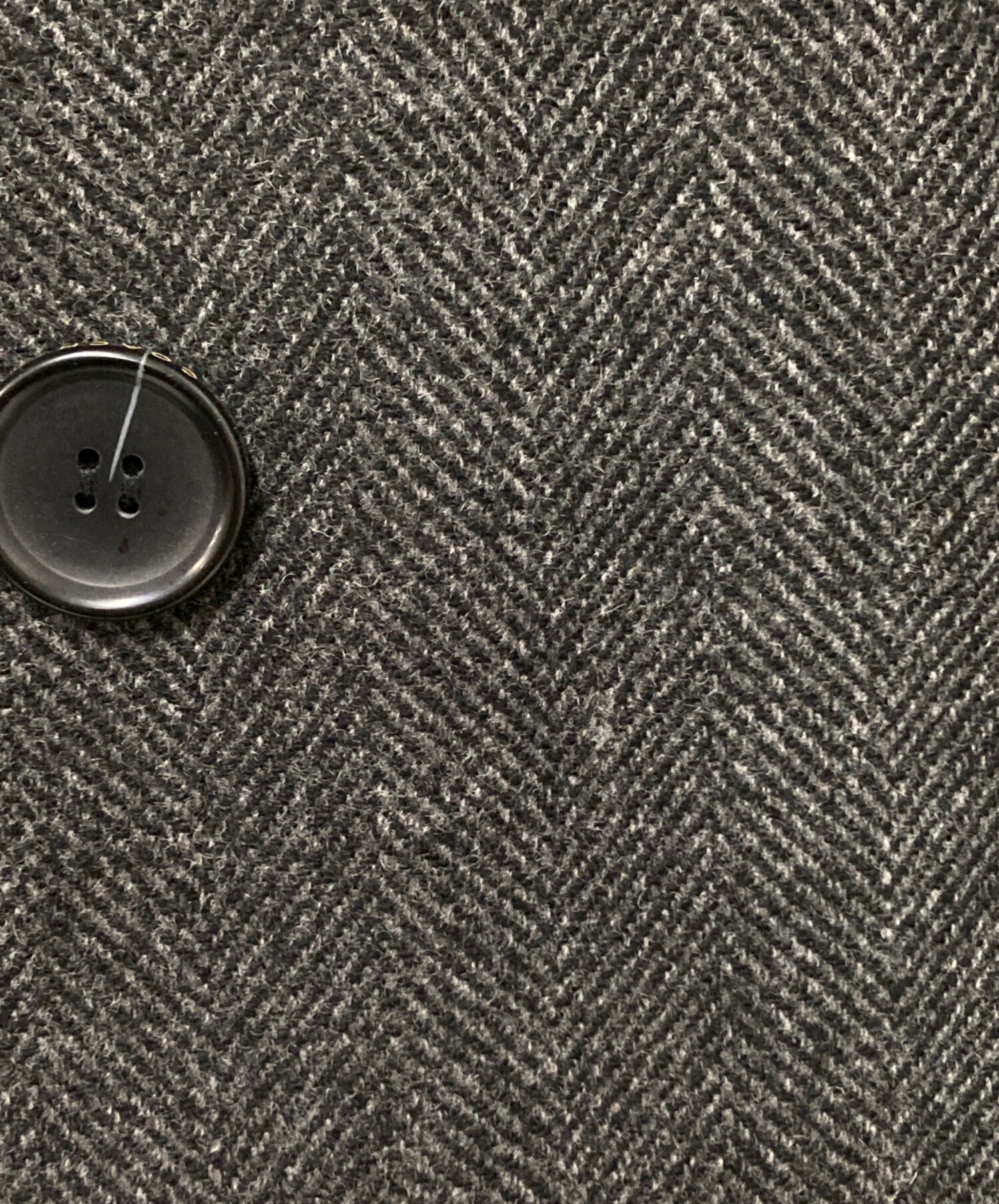 中古・古着通販】COACH (コーチ) ヘリンボーンPコート グレー サイズ:M