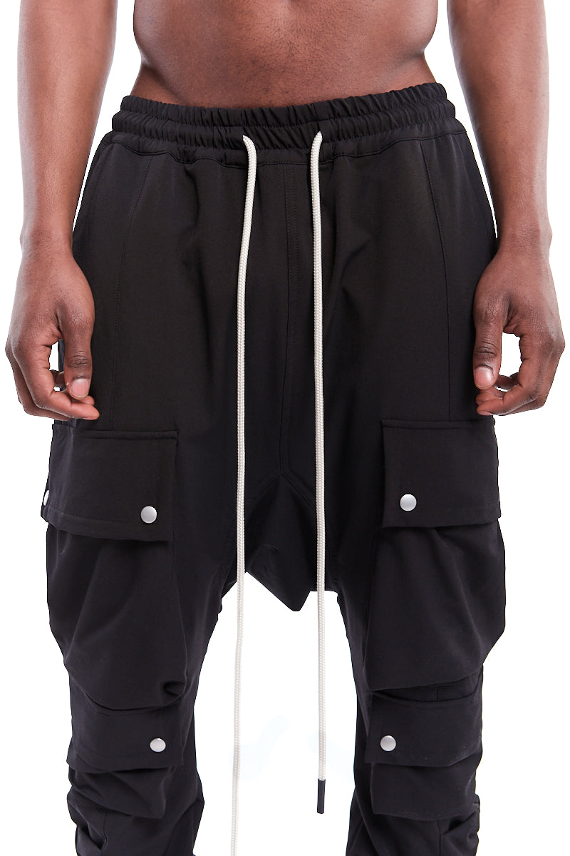 A.F Artefact | Shop Online | Black Tech Military Sarouel Pants