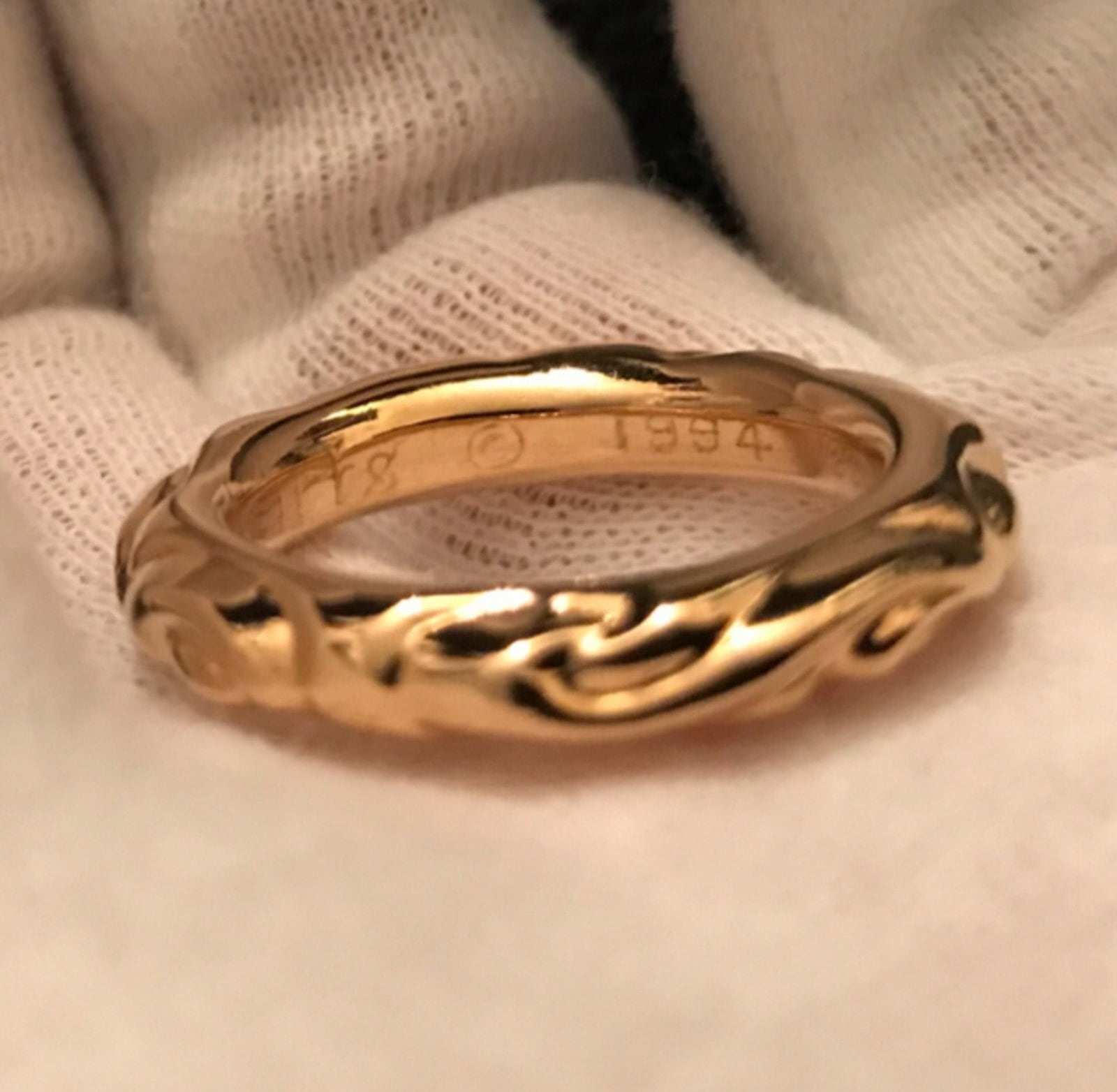 CHROME HEARTS クロムハーツ スクロールリング 22k | chromehearts