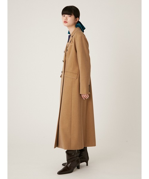 LILY BROWN（リリーブラウン）の「ダブルブレストロングコート