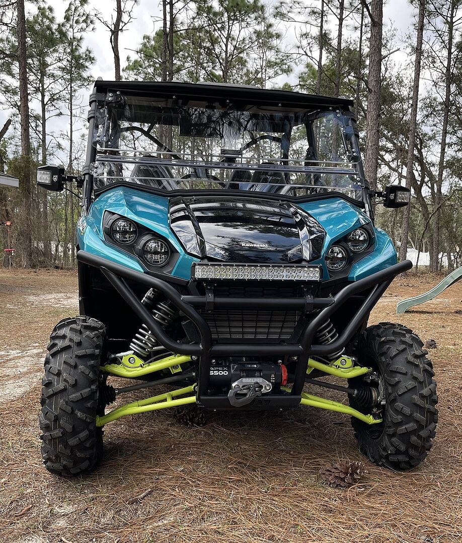 Kawasaki Teryx 750/800 Scratch Resistant Flip Windshield