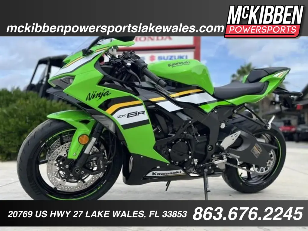 New 2025 Kawasaki Ninja® ZX™-6R ABS KRT Edition For Sale Now in