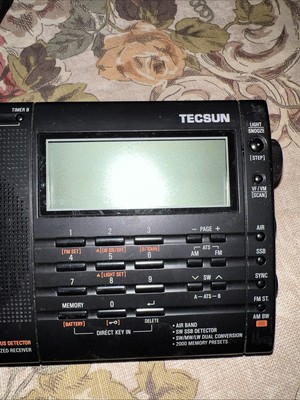 TECSUN PL-660 FM STEREO LW/MW/SW-SSB/AIR PLL SYNTHESIZED RECEIVER