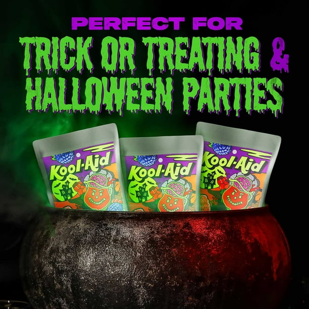 Kool-Aid Ghoul-Aid Zom-Berry Artificially Flavored Drink, 6 fl. oz