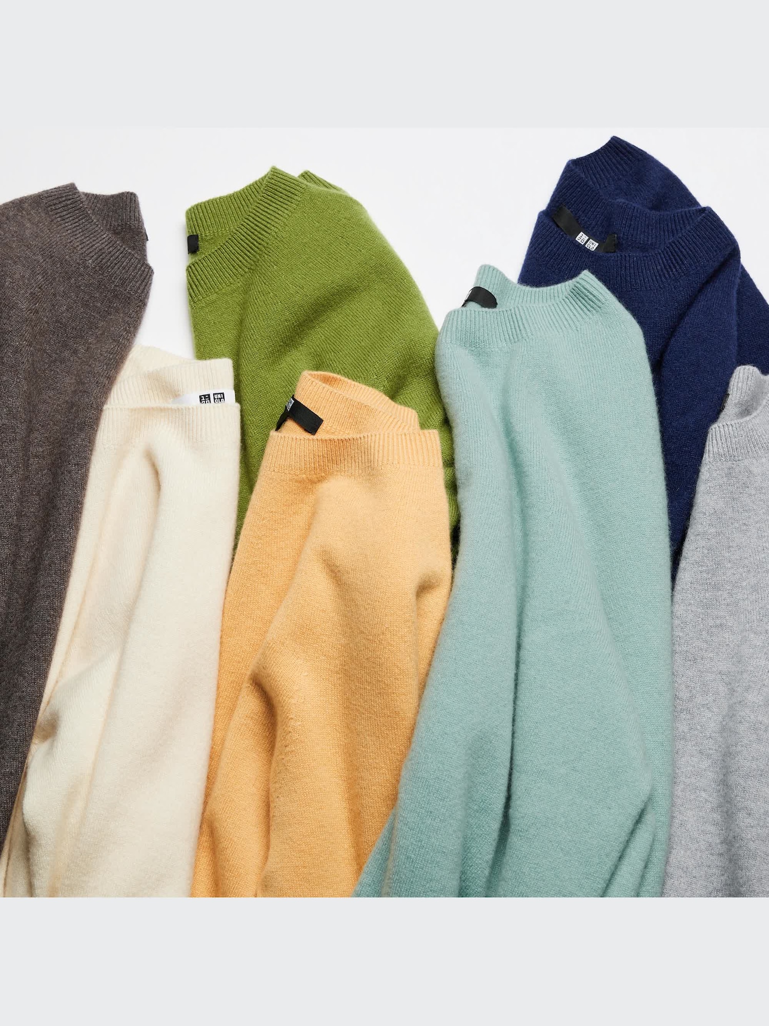 ユニクロ公式 | 3Dカシミヤクルーネックセーター（長袖）