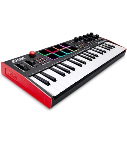 Amazon | Akai Professional USB MIDIキーボードコントローラー 8
