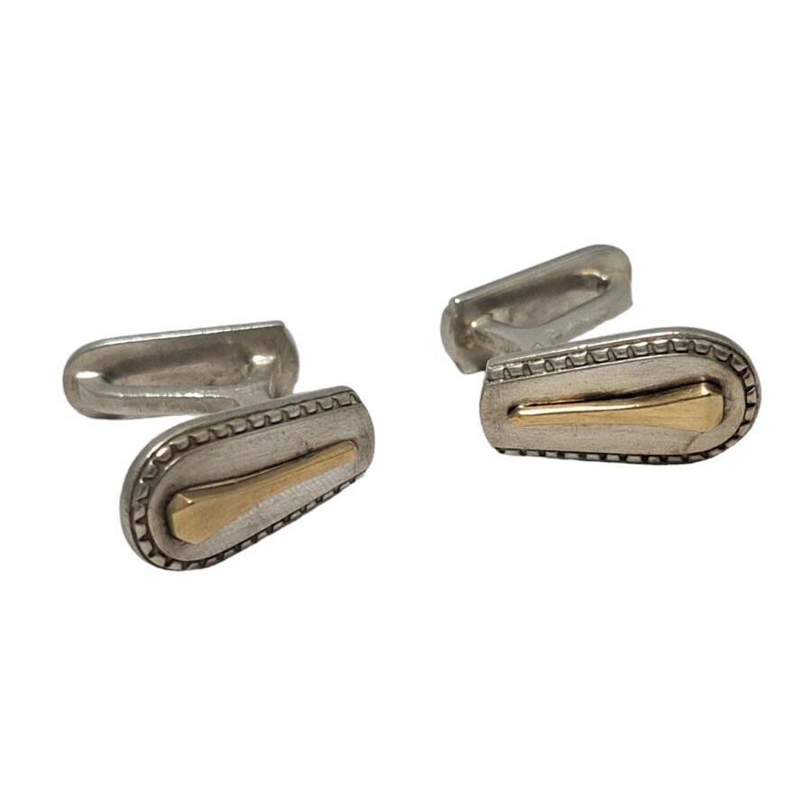 HERMES（エルメス） カフス コンビ K18 SV925 シルバー 金