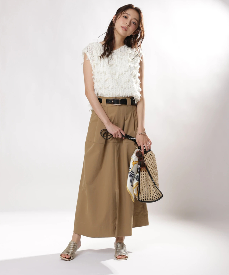 太ベルト付タックスカート | スカート | JUSGLITTY（ジャス