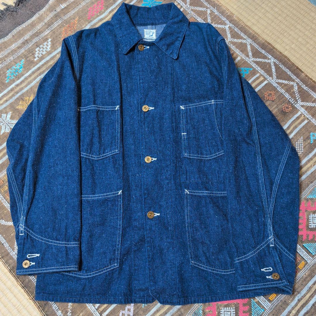 【orSlow×fennica】カバーオール★日本製 中古・古着通販】orSlow (オアスロウ) fennica (フェニカ) デニム